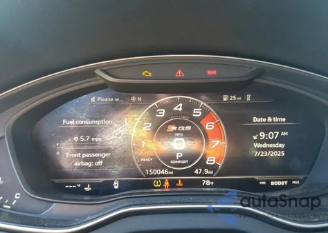 2018 Audi Sq5 Premium Plus из США, поврежденный, VIN WA1A4AFY6J2008874